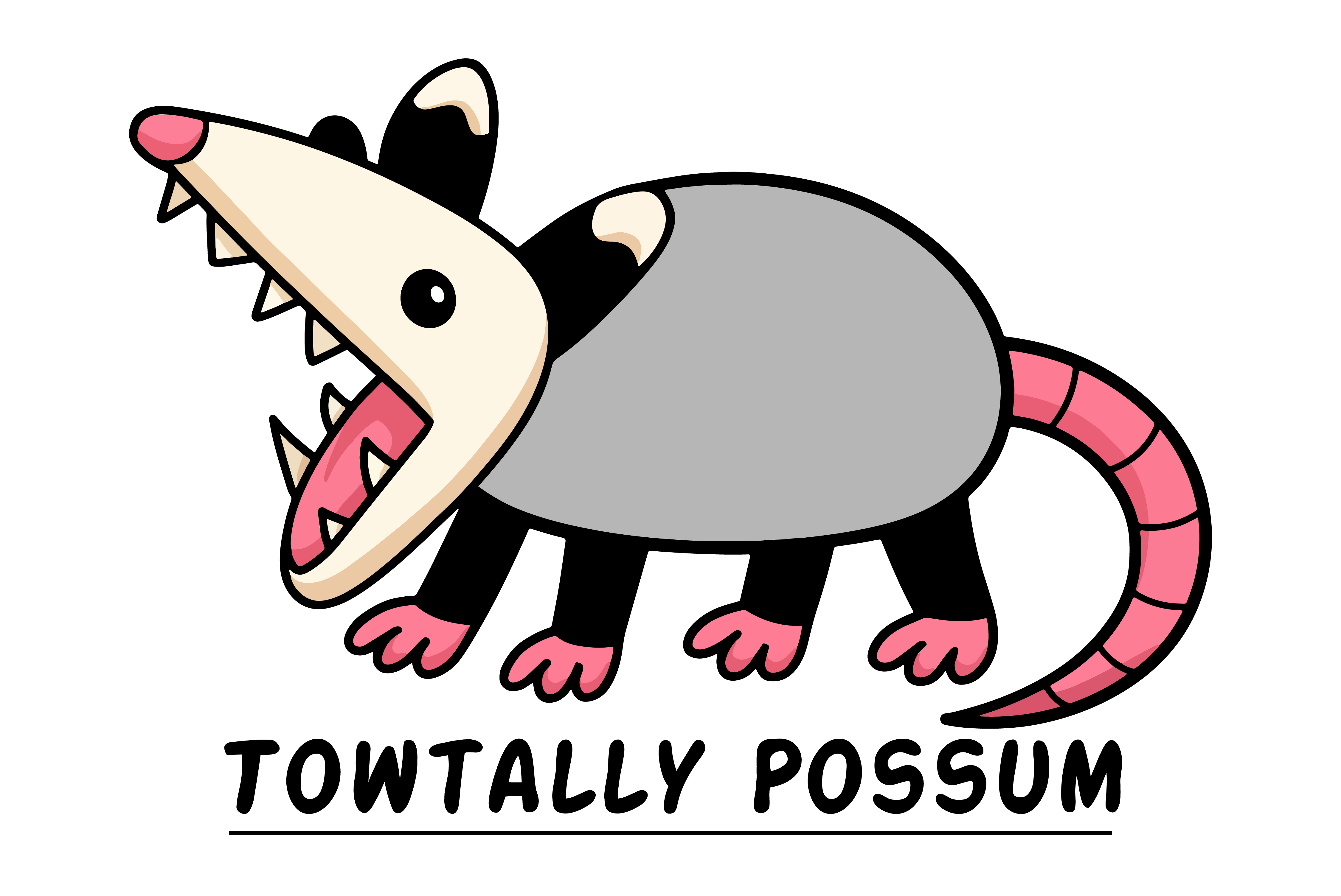 Towtally Possum mascot